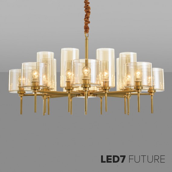 Loft Industry Modern - Spilray Chandelier